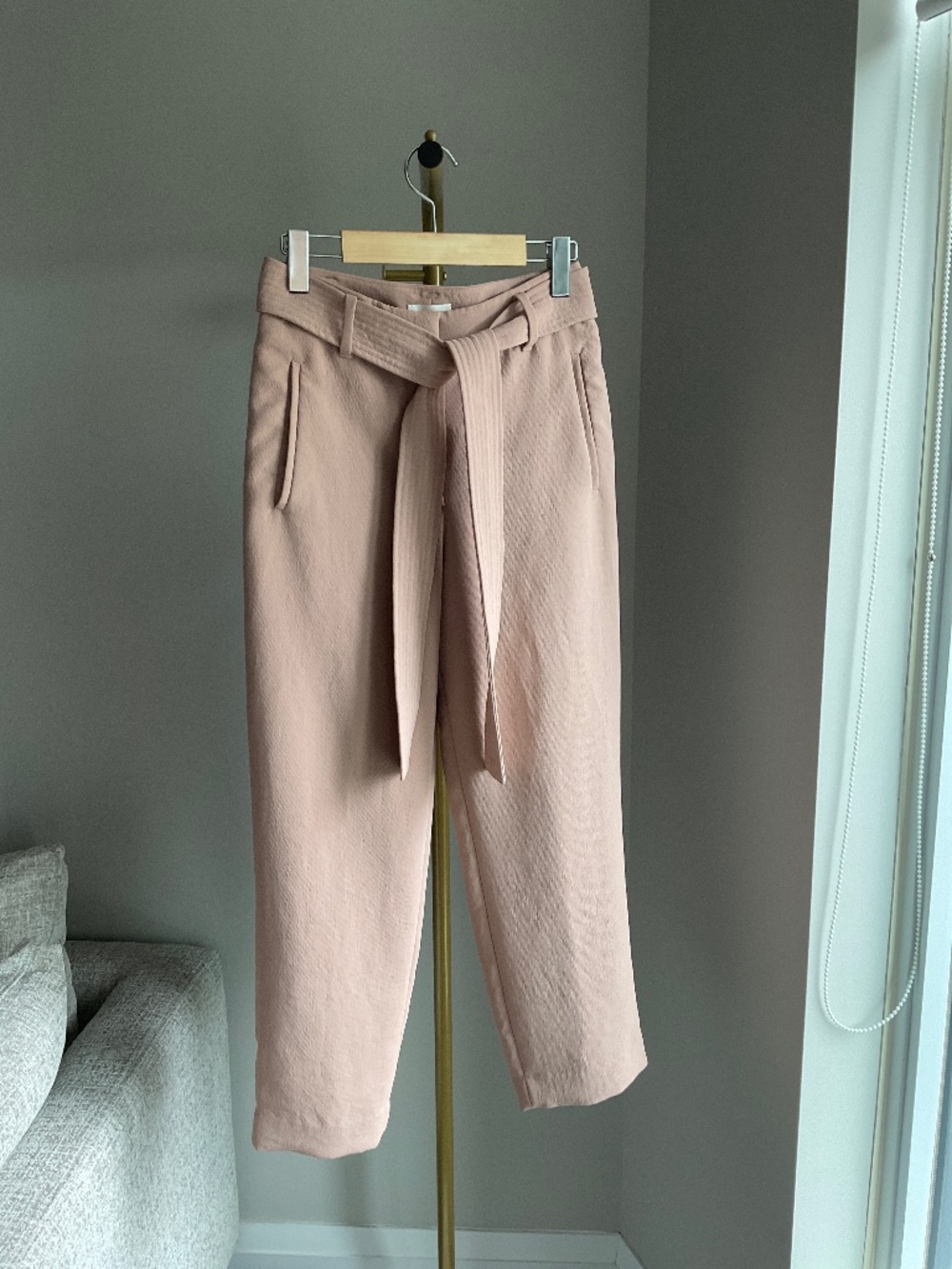 Aritzia Wilfred Tie-Front Pants
